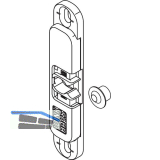 WINKHAUS Balkont�rschnapper BK.Z-8 mit 8 mm Zapfen, Montage am Stulpfl�gel