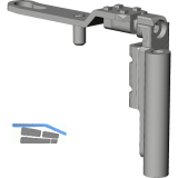 WINKHAUS Kipplagerband KLB.20-13.RS.WS, 12/20-13V, 80 kg, rechts, wei�