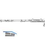 WINKHAUS Schere SH.SE.20-9.Z.RS Eurofalz 20 mm, 9V, 130 kg, mit Zapfen, rechts