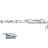 WINKHAUS Drehlager DL.H.SE.20-9.LS Eurofalz 20, 9V, 130 kg, mit Zapfen, links