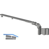 WINKHAUS Schere SH1.T.A.18-13-12.LS, 12/18-13V, FFB 370-600 mm, links, silber