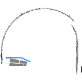 WINKHAUS Rundbogengarnitur GRT.RB.H.A, 80kg, silber, f�r Holz