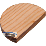 WINKHAUS Service Holzstopfen, �berschlag 18 mm, St�rke 5 mm, Holzart: Kiefer