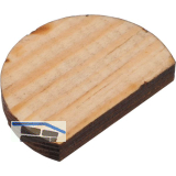 WINKHAUS Service Holzstopfen, �berschlag 20 mm, St�rke 5 mm, Holzart: Kiefer