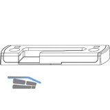 WINKHAUS Sicherheitskippschlie�blech SBK.H.13-24.LS.KVD, EF 24 mm, 13V, links