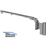 WINKHAUS Schere SK1.A.20-13.LS f�r Schr�gfenster, FFB 270-600, links, silber