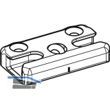ROTO NT/NX Sicherheits-Schlie�st�ck Holz 12,5/18-13 oben Zink 2 Zapfen