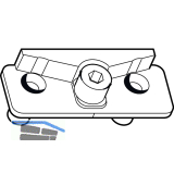 ROTO NT/NX Niveauschaltsperre Rahmenteil Holz Eurofalz 30 mm 13V 2 Bohrzapfen