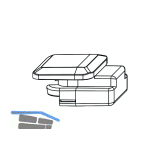 MACO Fl�gelauflauf 2-flg. f�r Schlie�teil iS (355615)