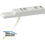 MACO-TRONIC Reedkontakt RVS f. Verschluss-/Kipp�berwachung, Kabel 15 m, grau