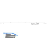 MACO MM Balkont�rverschluss fix, PZ92, DM 55 mm, VK 8 mm, L=1347 mm (203833)