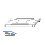 MACO MM Verbindungspl�ttchen einbruchhemmend, silber (358368)