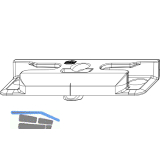 MACO Schlie�teil iS, FL12 mm glatt, Eurofalz 24,13V,Positionsz., B=23mm (364954)