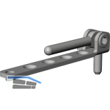 WINKHAUS Ecklager EL.KB.6-3-16.LS.WS, 130 kg, wei�, links