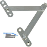 MACO Falzschere, L=190 mm, Stahl verzinkt silber