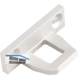 Schlie�blech zu Oberlichtschnapper ALU �berschlagh�he 3 mm silber