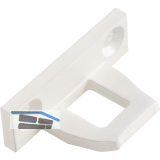 Schlie�blech zu Oberlichtschnapper ALU �berschlagh�he 3 mm wei� RAL 9010