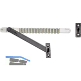 GEZE Sicherheitsschere Nr. 35, Stahl verzinkt silberf�rbig