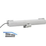 GEZE Kettenantrieb ECchain, Hub 200/400 mm, 230V, Kunststoff grau RAL7035