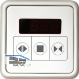 HAUTAU L�ftertaster LT, Montageart Unterputz, 24 V, Kunststoff wei�