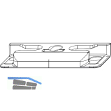 MACO Schlie�teil iS 12L Eurofalz 24 mm 13V silber (364952)