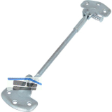 STRENGER Oberlichtkupplung f�r Stocktiefe (I) 100 - 200 mm, Stahl verzinkt