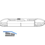 MACO Schlie�teil iS Design 12L Eurofalz 30mm 13V silber