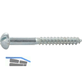 Einschraubkloben zu Oberlichtschnapper KU, 7 x 80 mm, Stahl verzinkt