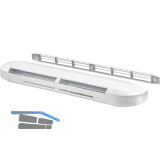 SIEGENIA Aeromat midi HY Fensterl�fter 42 dB, mit Schalld�mmmodul, wei�