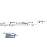 MACO Lastabtragung POWER f�r Bodenschwelle, Falztiefe 30 mm, 150 kg, links
