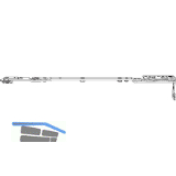 MACO MM KD-Scherenarm POWER 13V Holz/PVC FT30 FFB 801-1300 mm links silber