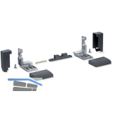 GEZE Slimchain Konsole P Parallel-Ausstellfenster Rahmenmontage ausw�rts schwarz