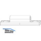 MACO Verbundbandrolle f�r Aluvorsatzschale H=16 mm Tricoat-Evo