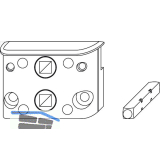 MACO Zwischengetriebe DM -6 mm Falzluft 12 mm �berschlag 20 mm 9V silber