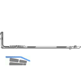 MACO MT Mittelverschluss Gr. 400, 1 VZ, FFB/FFH 751-1050 mm (54674)