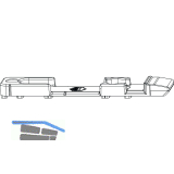 MACO Kippschlie�teil senkrecht Euronut 6/8/4, Falzluft 12 mm, universal (33932)