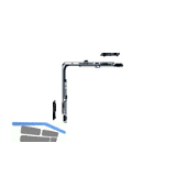 MACO MT Winkeltrieb A, 1iS-Zapfen, silber (52920)