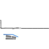 MACO MM Eckumlenkung f�r Rundbogenfenster, f�r Kippschwinge, o. Zapfen (215216)
