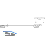MACO Drehbegrenzung Holz Euronut, FFB 240-1300 mm, 80 kg, silber (101518)