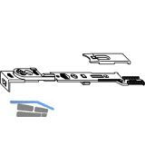 MACO MT Endverschluss Stulpfl�gelgetriebe montiertes Schlie�teil