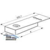 GU Timberstep Rahmen-Eckverbinder-Set unten IV88/90/92