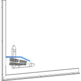 GU Thermostep 164 Schwellenverbinder-Set 90�