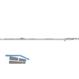 ROTO NT/NX Mittelverschluss mehrteilig 1V L=130 mm silber kuppelbar