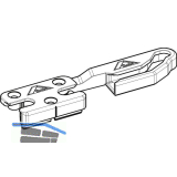 ROTO NX SH-Schlie�st�ck TiltSafe PVC 13V KBE/K�MMERLING/TROCAL silber links