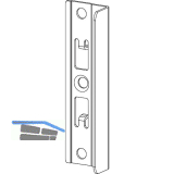 ROTO NT/NX Magnetschn�pperwinkel Fl�gelteil PVC 13V klemmbar silber