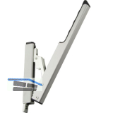 HAUTAU FL190 Handhebel, Hub 58 mm, Alu silber eloxiert