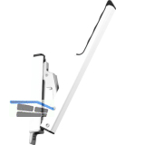 HAUTAU FL190 Handhebel, Hub 58 mm, Alu wei� RAL 9016