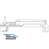 ROTO NT/NX Sicherungselement f�r Stulpfl�gelgetriebe Standard (553292)