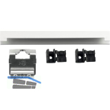 HAUTAU Zusatzverriegelung ZV/F f�r Zentralverschluss Zapfen DM-8,3 mm, silber