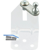 HAUTAU FL190 Winkel-Fl�gelbock f. Rund-, Flach- und Schr�gfenster, Alu wei�